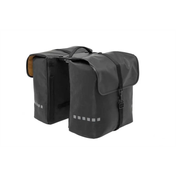 New Looxs fietstas dubbel Odense black MIK 2.0 39L